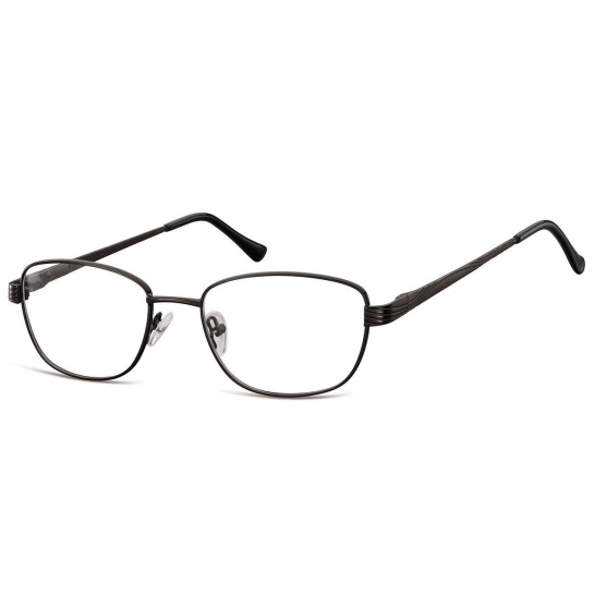 Oprawki korekcyjne zerówki okulary metalowe 796 czarne